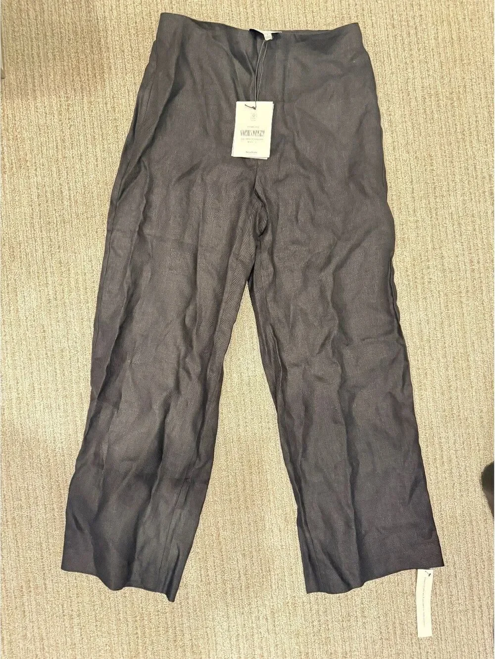Reformation NWT Joni Linen Cropped Pant
